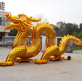 开业金龙气模
